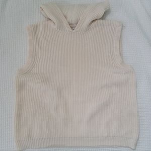 Hooded sweatervest